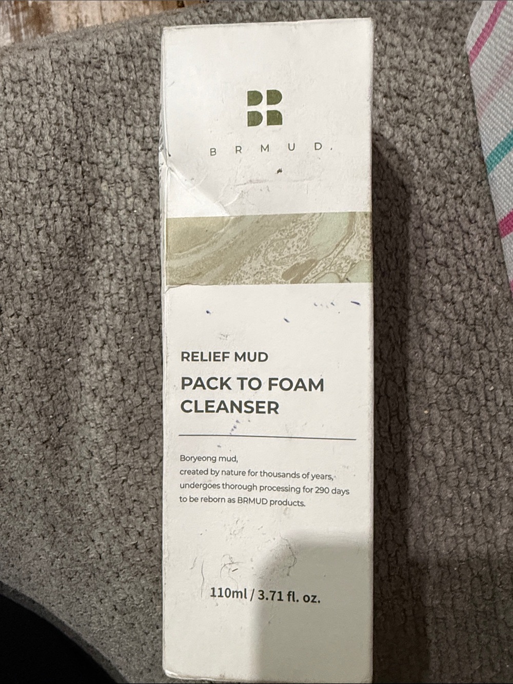 BRMUD Relief Mud Pack-to-Foam Cleanser